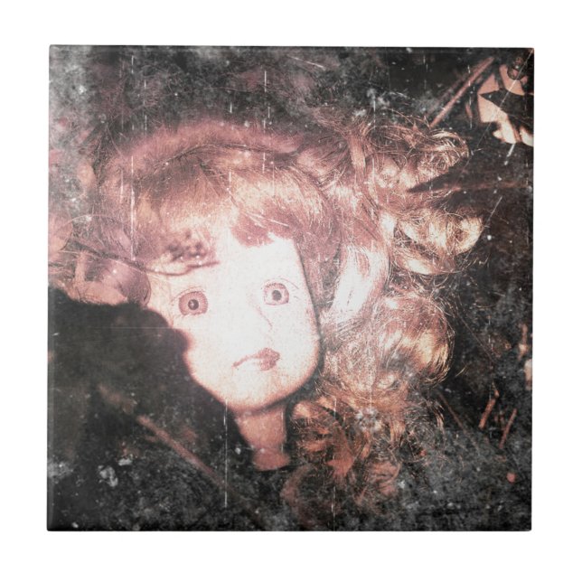 Azulejo De Cerâmica boneca (Frente)