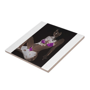 Azulejo De Cerâmica Boneca viva 3