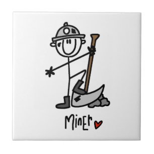 Azulejo De Cerâmica Boneco de Mineiro
