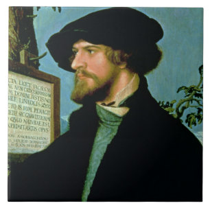 Azulejo De Cerâmica Bonifacius Amerbach, 1519 (óleo no pinewood)