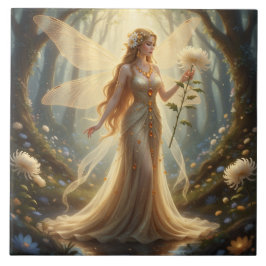 Azulejo De Cerâmica Bonita Fada Topaz de novembro