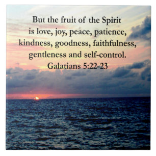 AZULEJO DE CERÂMICA  BONITAS FRUTAS GALÁTICAS DO ESPÍRITO