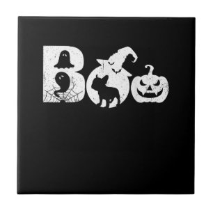 Azulejo De Cerâmica Boo Halloween Costume French Bulldog Gifts
