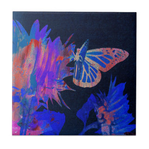 Azulejo De Cerâmica Borboleta