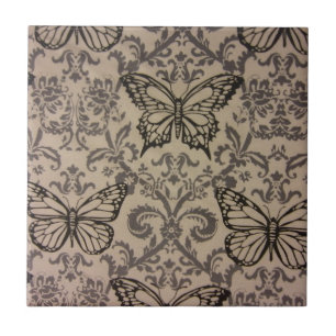 Azulejo De Cerâmica Borboletas Itrativas