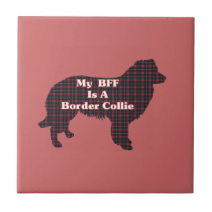 Azulejo De Cerâmica Border Collie BFF