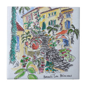 Azulejo De Cerâmica Bormes-les-Mimosas Provence-alpes-cote d'azur