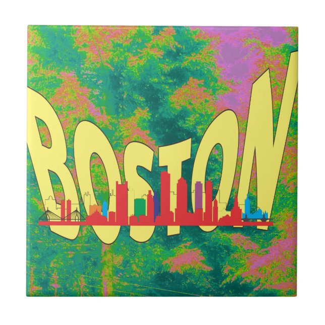 Azulejo De Cerâmica Boston (Frente)