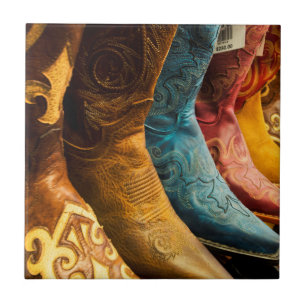Azulejo De Cerâmica Botas de cowboy à venda, Arizona