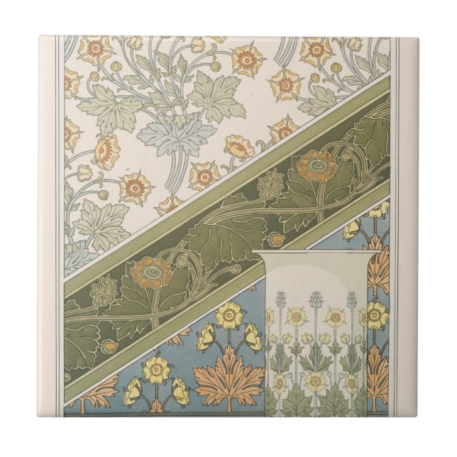 Azulejo De Cerâmica Bouton d'or 2 de Maurice Pillard Verneuil (Frente)