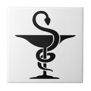 Azulejo De Cerâmica Bowl da Higieia