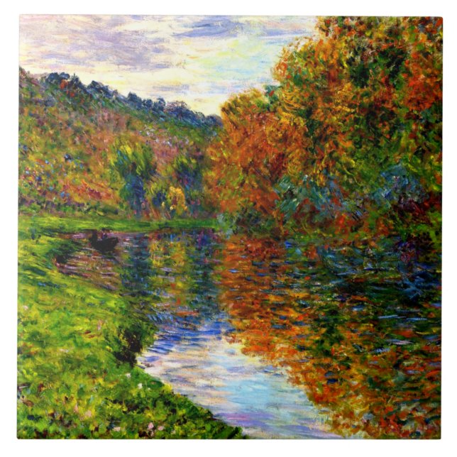 Azulejo De Cerâmica Braço de Jeugena, Autumn, (Frente)