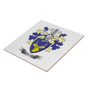 Azulejo De Cerâmica Brasão da crista da família de MacKenzie