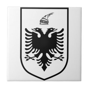 Azulejo De Cerâmica Brasão de armas da Albânia