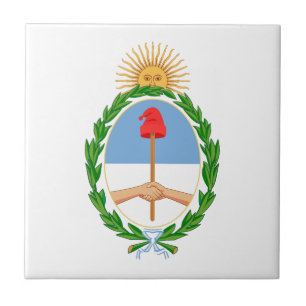 Azulejo De Cerâmica brasão de armas da Argentina símbolo emblema bande