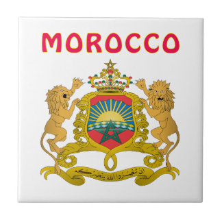 Azulejo De Cerâmica Brasão de Marrocos
