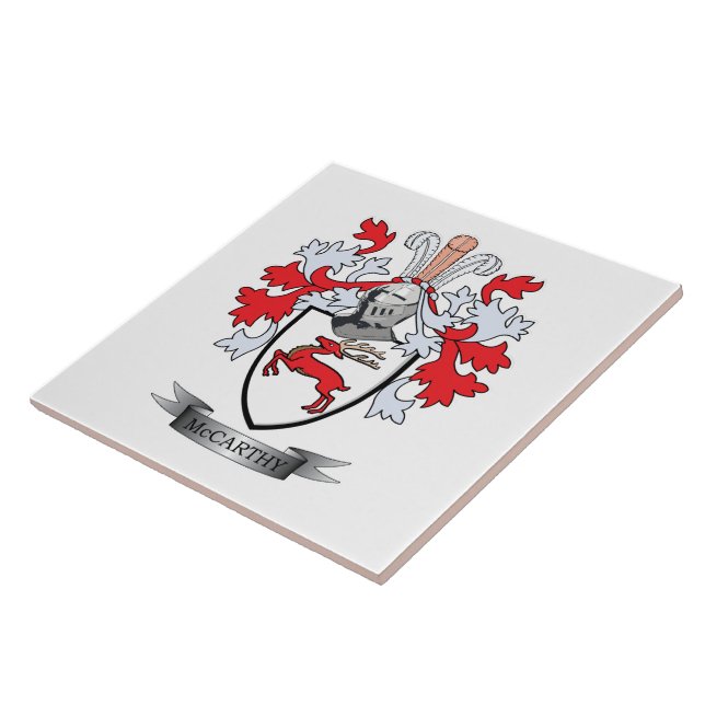 Azulejo De Cerâmica Brasão de McCarthy (Lateral)