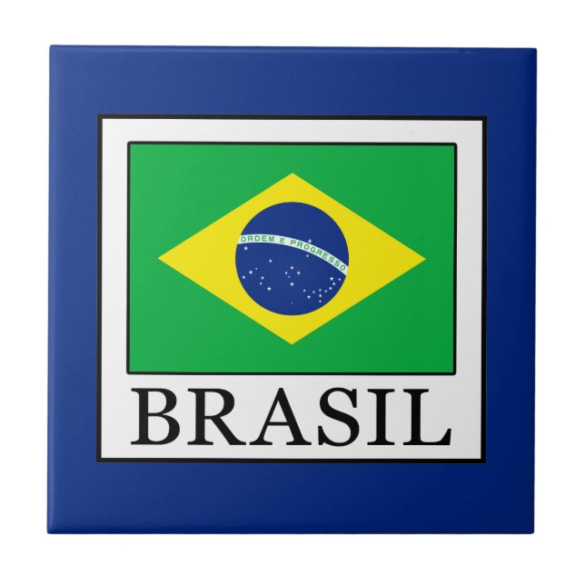 Azulejo De Cerâmica Brasil (Frente)