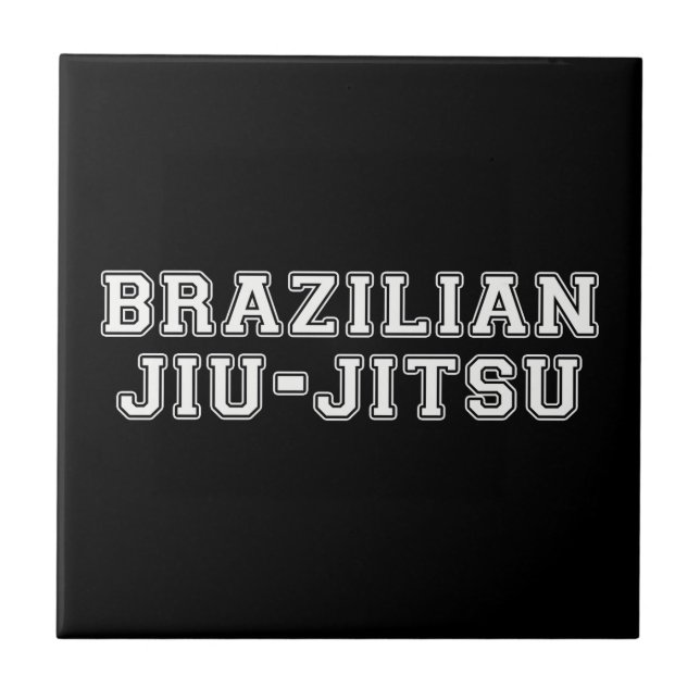 Azulejo De Cerâmica Brasileiro Jiu Jitsu (Frente)