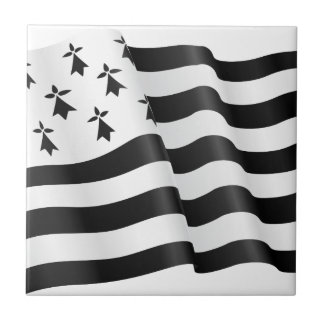 Azulejo De Cerâmica Bretão de Drapeau (bandeira bretão)