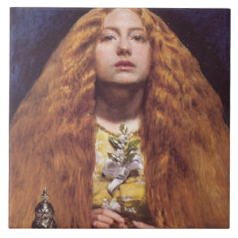 Azulejo De Cerâmica Bridesmaid (de John Everett Millais)