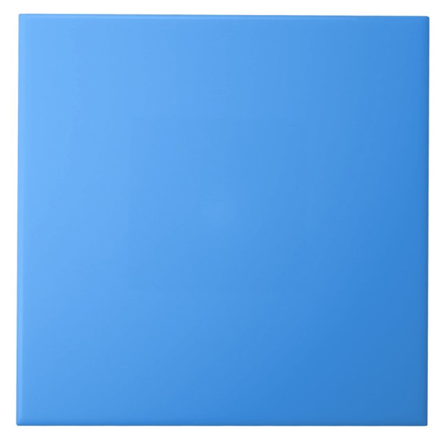 Azulejo De Cerâmica Bright Cornflower Blue | #43A1FF (Frente)