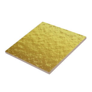 Azulejo De Cerâmica Brilhante Dourado - Ouro de luxo