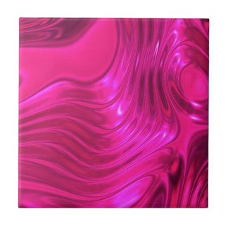 Azulejo De Cerâmica Brilhante Hollywood Cerise Super Rosa