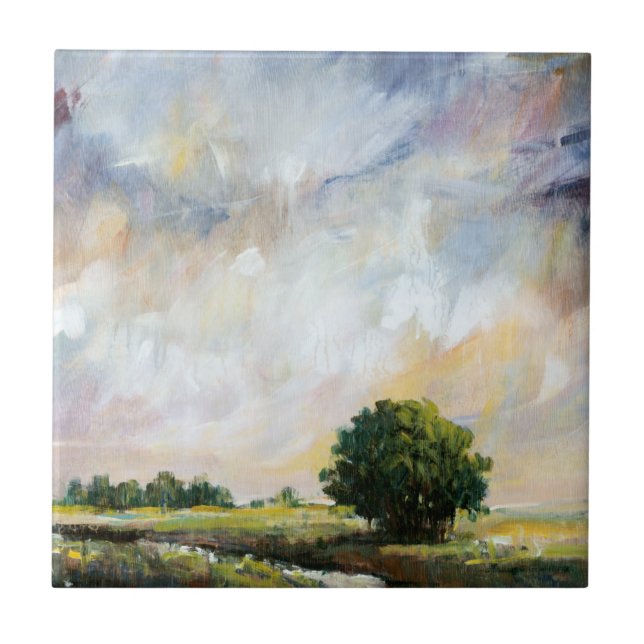 Azulejo De Cerâmica Brilho âmbar II (Frente)