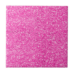 Azulejo De Cerâmica Brilho do rosa quente