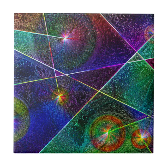 Azulejo De Cerâmica Brilho festivo (Frente)