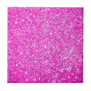Azulejo De Cerâmica Brilho Rosa