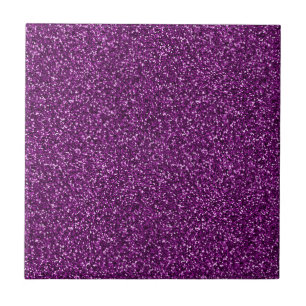 Azulejo De Cerâmica Brilho Roxo de Meia-Noite