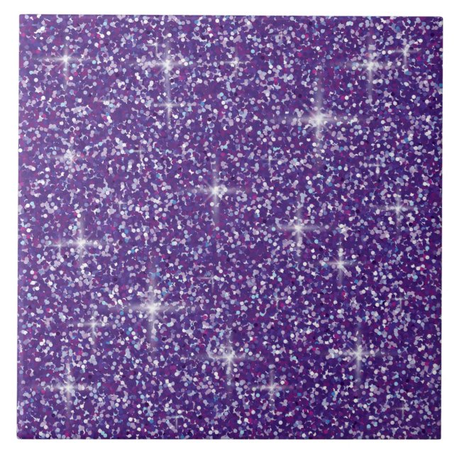 Azulejo De Cerâmica Brilho roxo iridescente (Frente)