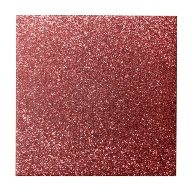 Azulejo De Cerâmica Brilho vermelho claro (Frente)
