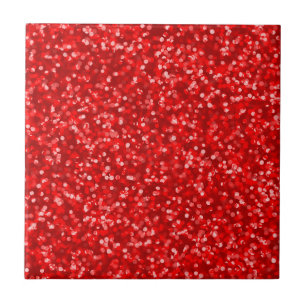 Azulejo De Cerâmica Brilho vermelho Sparkling