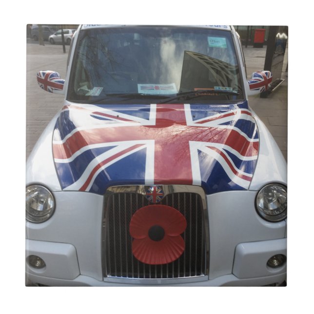 Azulejo De Cerâmica British Cab (Frente)