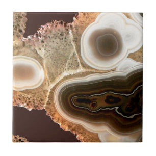 Azulejo De Cerâmica Brown Ágata