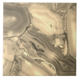 Azulejo De Cerâmica Brown Agate