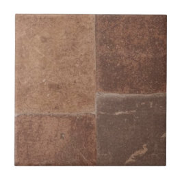 Azulejo De Cerâmica Brownstone vintage rústico simples impressão rústi