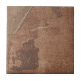 Azulejo De Cerâmica Brownstone vintage rústico simples impressão rústi