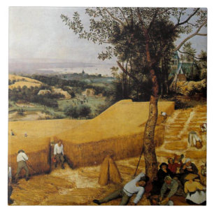 Azulejo De Cerâmica Bruegel, o Velho - Os Harvesters
