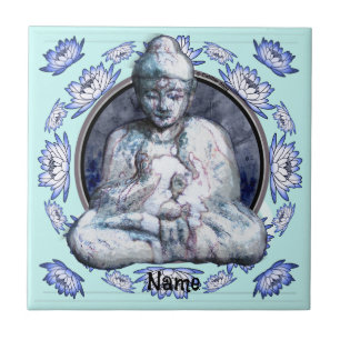 Azulejo De Cerâmica Buddha Breathe