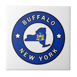 Azulejo De Cerâmica Búfalo New York