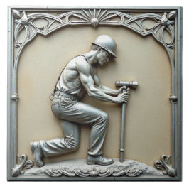 Azulejo De Cerâmica Building Foundations of Glory