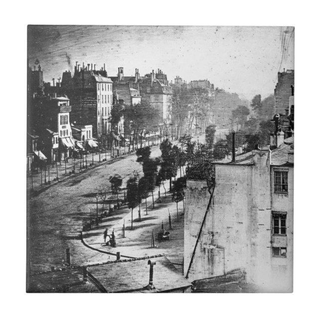 Azulejo De Cerâmica Bulevar Du Templo (Frente)