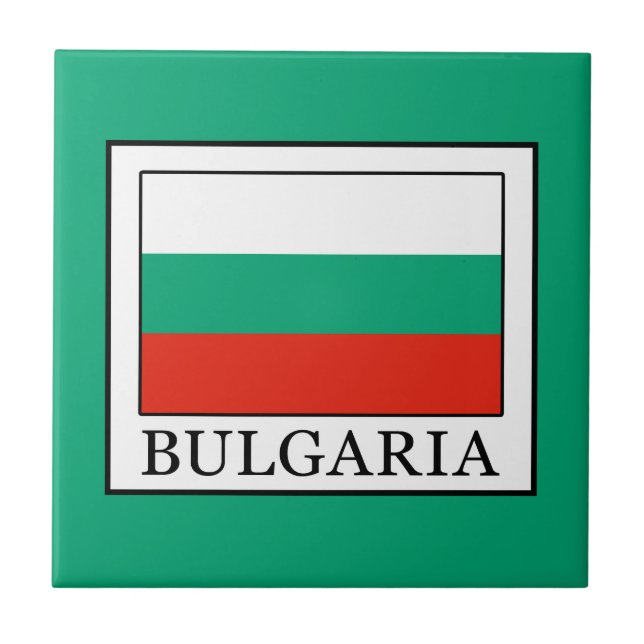 Azulejo De Cerâmica Bulgária (Frente)