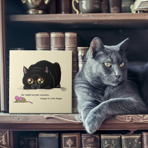 Azulejo De Cerâmica Bumbum do gatinho traçado
