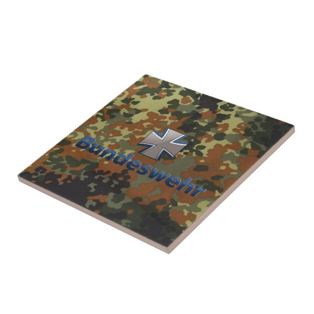 Azulejo De Cerâmica Bundeswehr Emblem (Lateral)