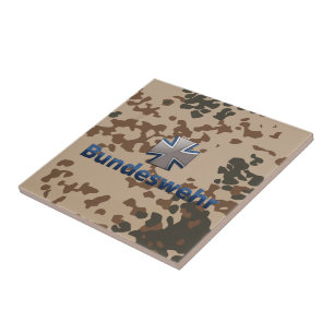 Azulejo De Cerâmica Bundeswehr Emblem